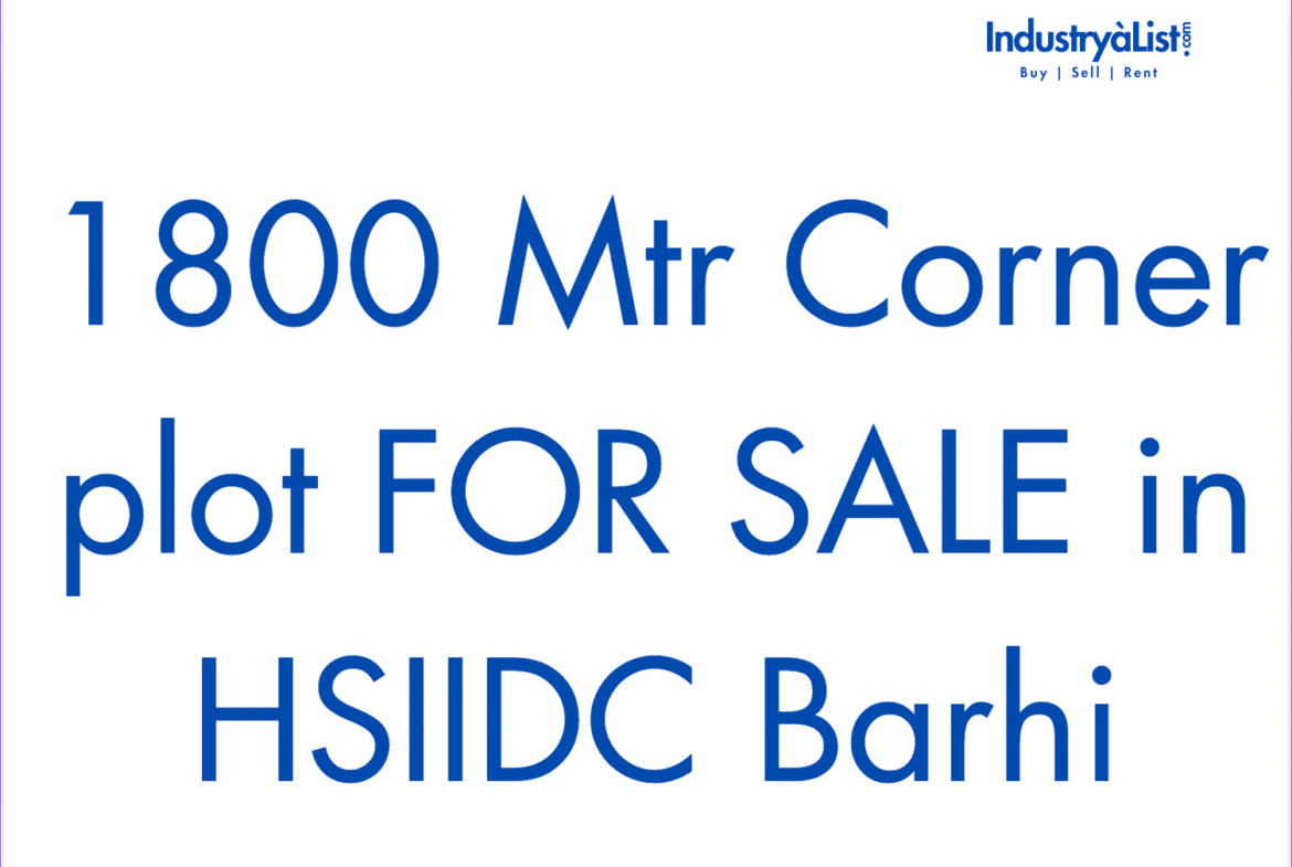 Industrial plot for sale in sonipat