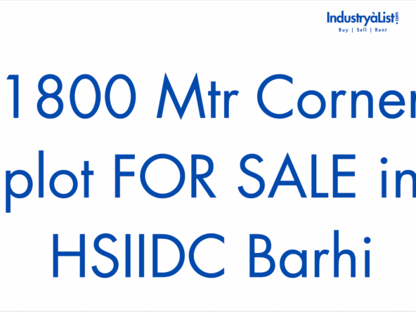 Industrial plot for sale in sonipat