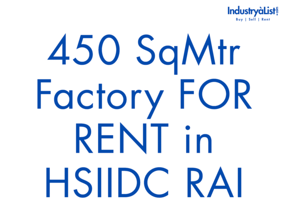 Factory for Rent in HSIIDC