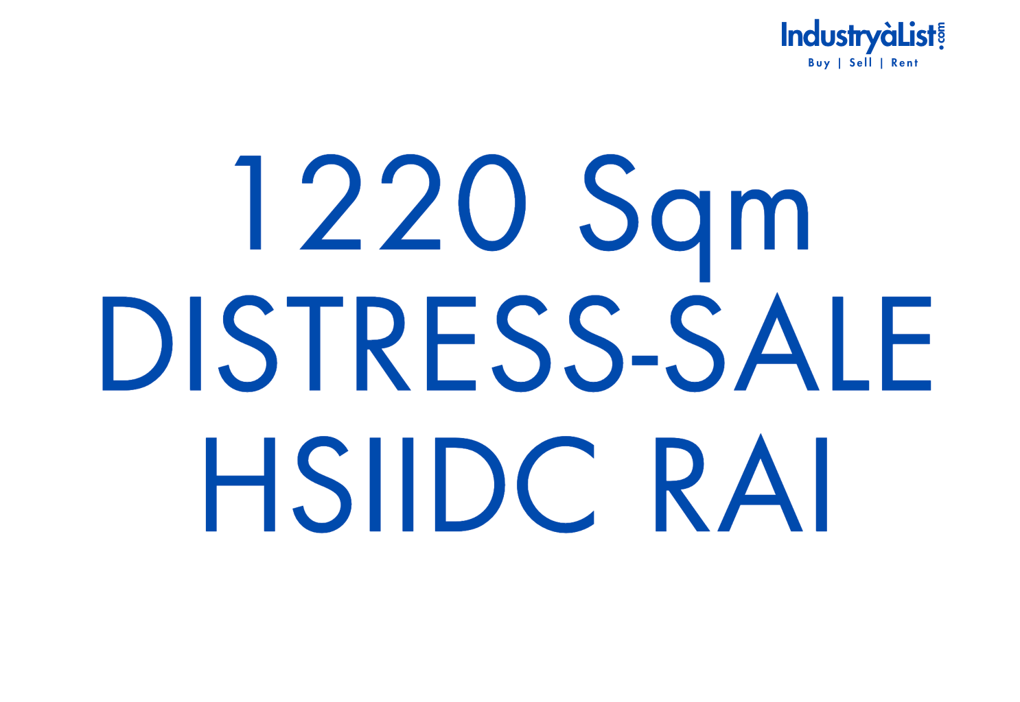 Distress Sale Property