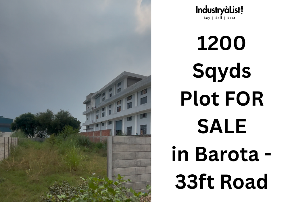Industrial Plot for Sale in Barota